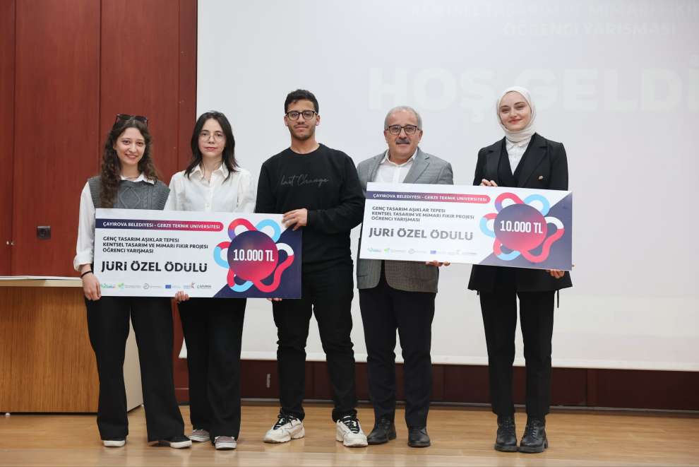 Yourban Projesi Genç Tasarım Yarışması ödül töreni gerçekleştirildi