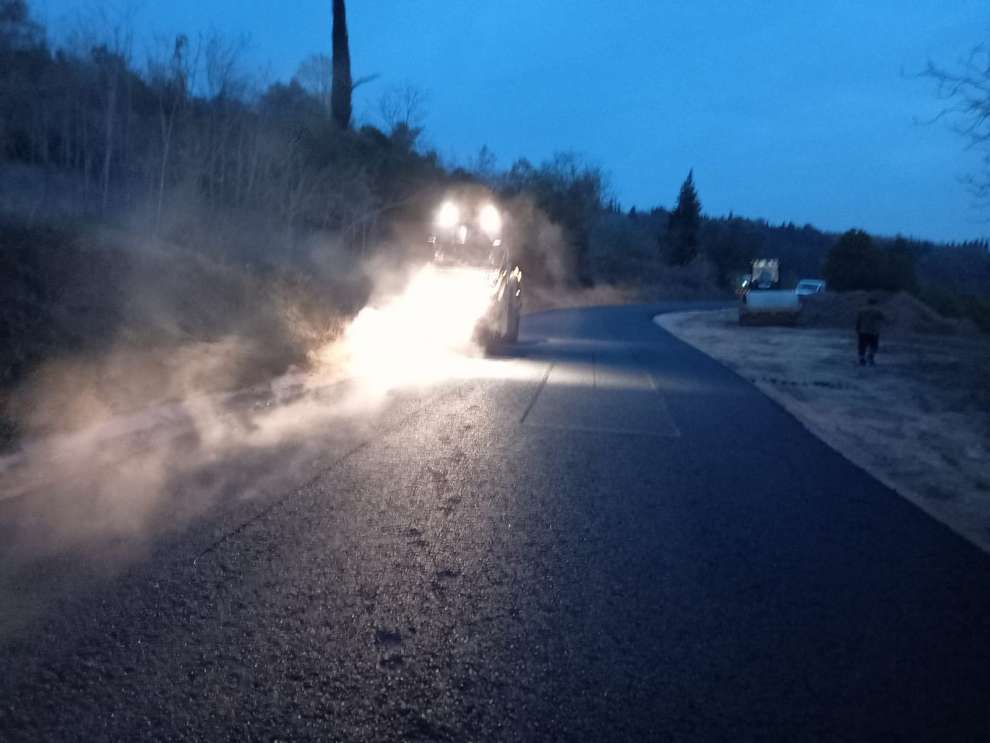 İzmit, Kulfalı ve Akpınar köy yolları bakımdan geçti