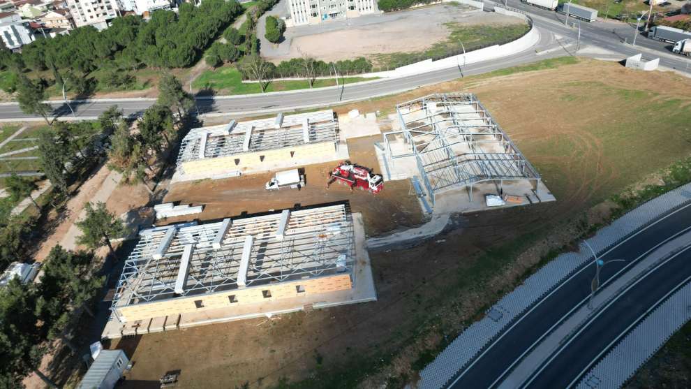 Başkan Büyükgöz Geçici Kaymakamlık Binasını İnceledi