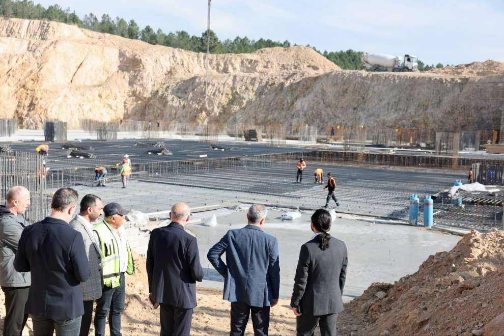 Çiftçi, “Bir şehrin hayali yükseliyor”