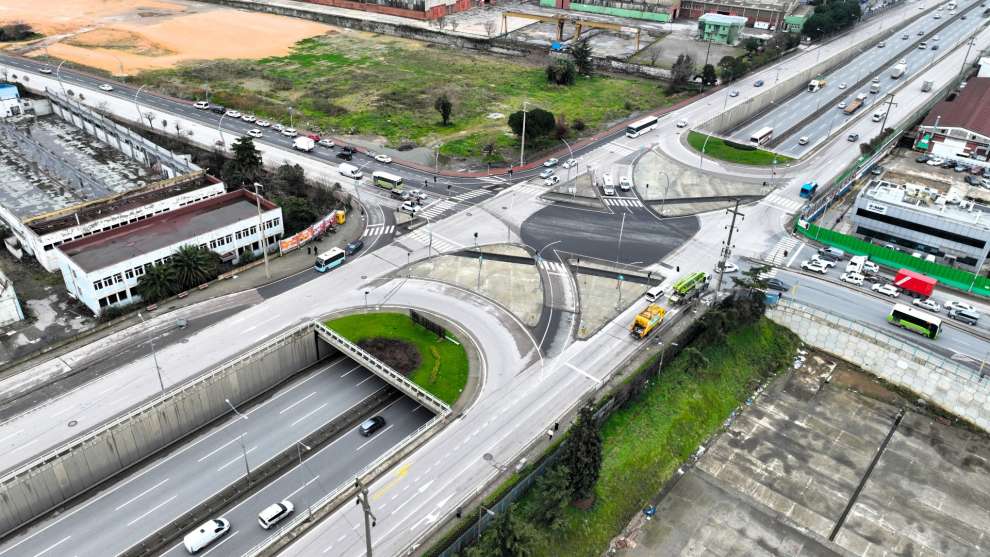 Gebze Feniş Kavşağı’nda trafik rahat ve akıcı