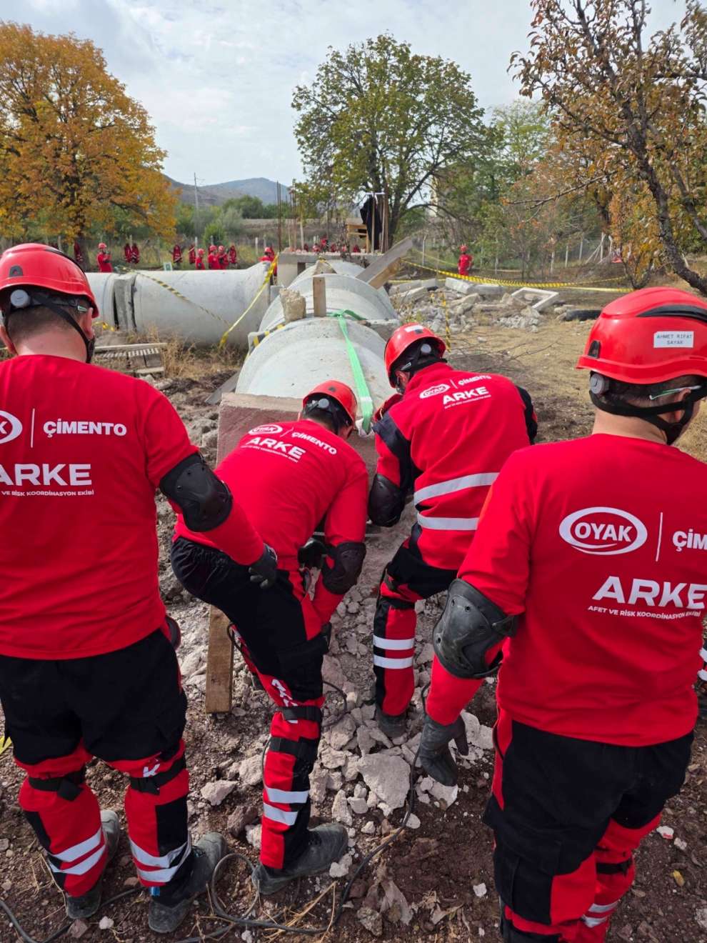 OYAK Çimento ARKE Arama ve Kurtarma Ekibi Kuruldu