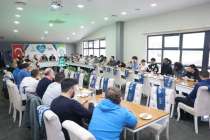 Başkan Çiftçi, şampiyon kadroyla bir araya geldi