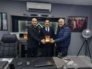 Cemil Yaman’dan, KRŞ Şirketler Grubu’na ziyaret