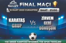 Şener GYD Geleneksel Halı Saha Futbol Turnuvası Kış Sezonu final maçı ve ödül töreni Türk Futbolunun efsane isimlerine ev sahipliği yapacak.