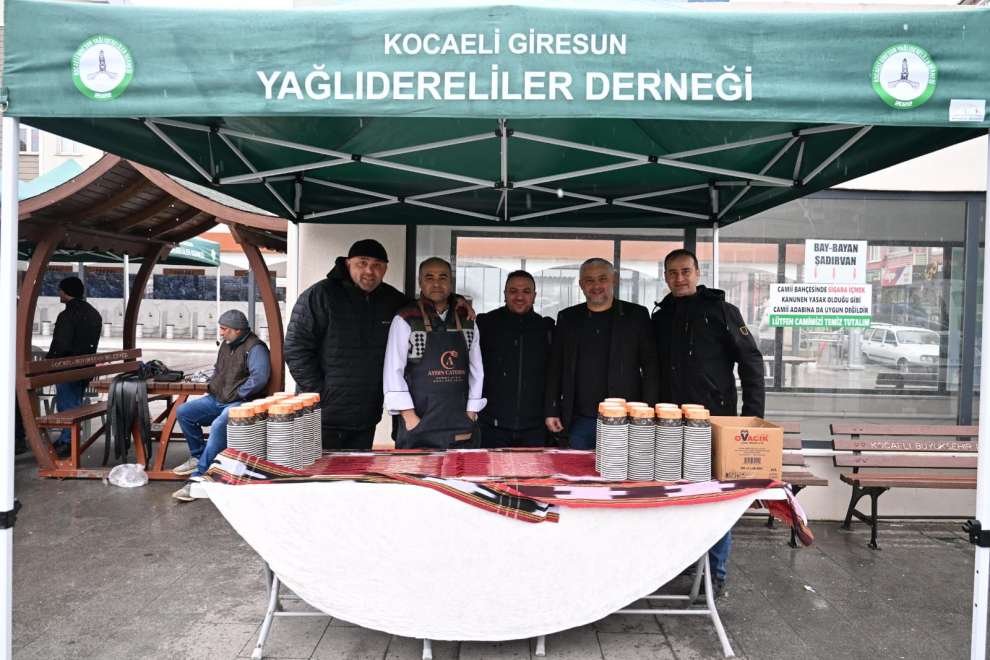 Yağlıderelilerden rekorlu ve''lezzetli '' iyilik hareketi !