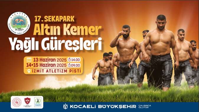 17. Sekapark Altın Kemer Yağlı Güreşleri başlıyor