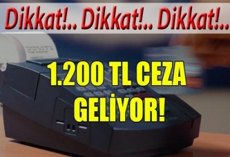 200 bin mükellefe uyarı! Bin 200 TL ceza yolda