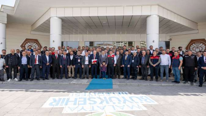 81 ilin itfaiyecileri Malatya’da toplandı