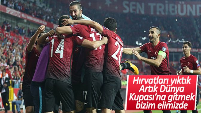 A Milli Takım Hırvatistanı devirdi
