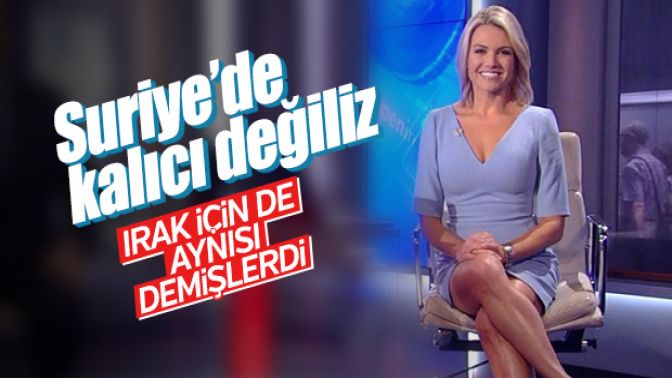 ABD Dışişleri: Suriyede kalıcı değiliz