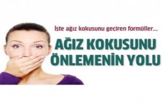 Ağız kokusunu yok eden çözümler