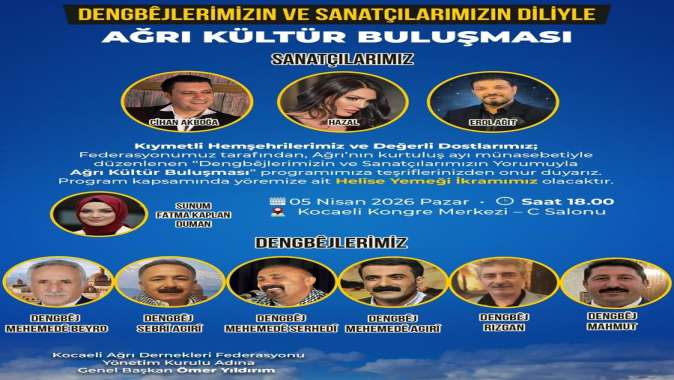 Ağrılılar, Kocaeli'nde bu şölende buluşacak