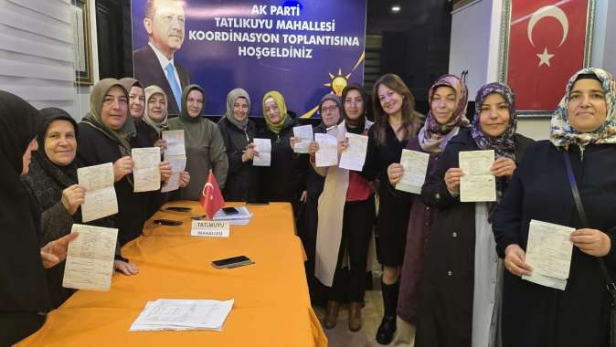 AK Parti Kocaeli Kadın Kolları’ndan 15 Günde 2 Bin 533 Yeni Üye