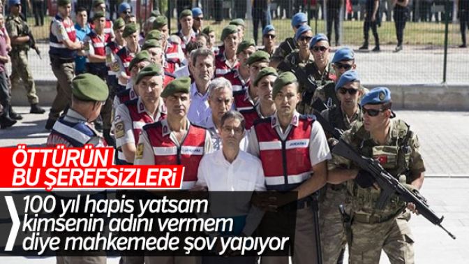 Akıncı Üssü sanığı: 100 yıl yatsam da söylemem