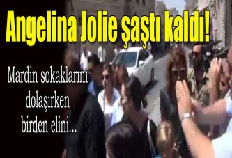 Angelina Jolie şaşırdı kaldı!