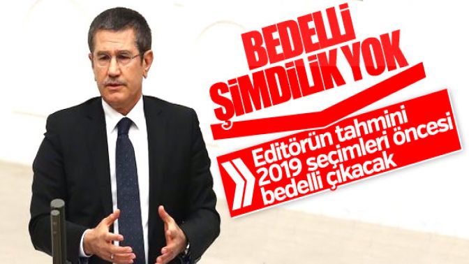 Bakan Canikliden bedelli askerlik açıklaması