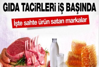 Bakanlık sahte markaları açıkladı