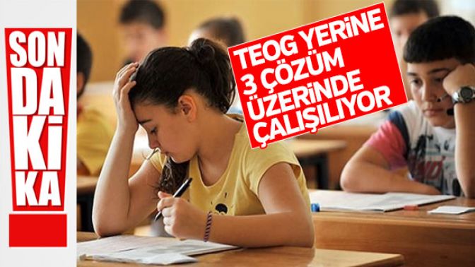 Başbakan açıkladı: TEOG yerine 3 çözüm üretilecek