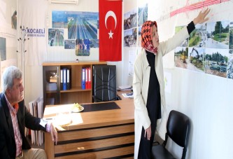 Başkan Karaosmanoğlu, yan yollar ve üst geçitler hakkında bilgi aldı