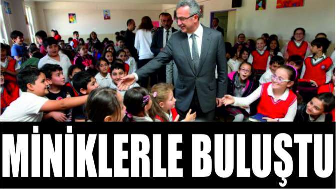 Başkan Köşker S. Ayhanlı miniklerle buluştu