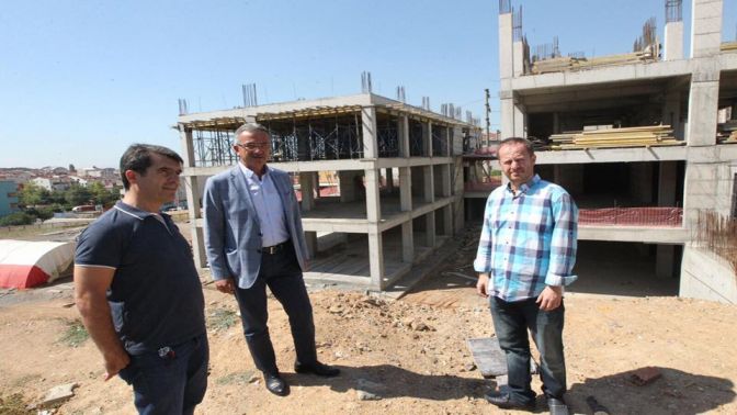 Başkan Köşker, Semt Polikliniğinde İncelemelerde Bulundu