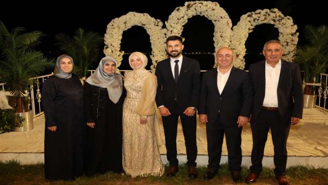 Başkan Muzaffer Bıyık, kızını evlendiriyor