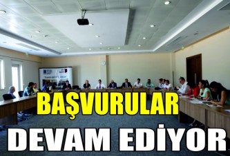 BAŞVURULAR DEVAM EDİYOR