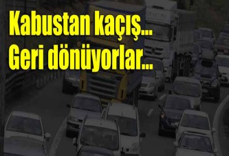 Bayram trafiği yine kabusa döndü