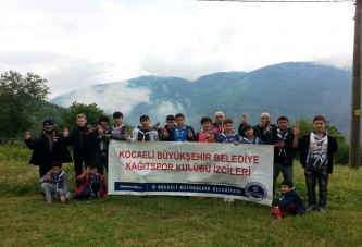 Beyaz Kalpler izcilik faaliyetinde