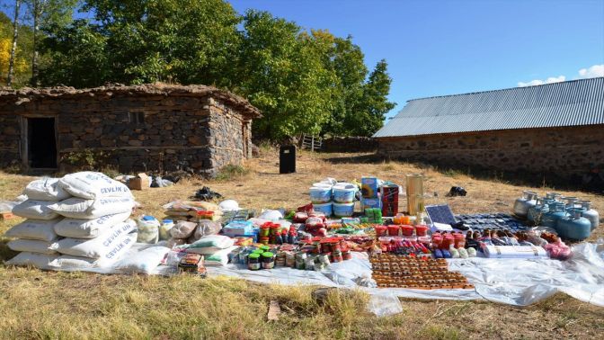 Bingöldeki operasyonda ele geçirilenler