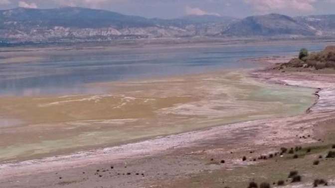 Burdur Gölünde alg patlaması