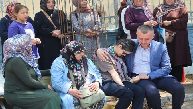 Büyükakın, Gülşah’ı en acı gününde de yalnız bırakmadı