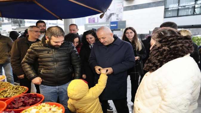 Büyükgöz’den Tatlıkuyu’da Pazar Turu