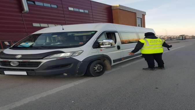 Büyükşehir’den korsan servis denetimi