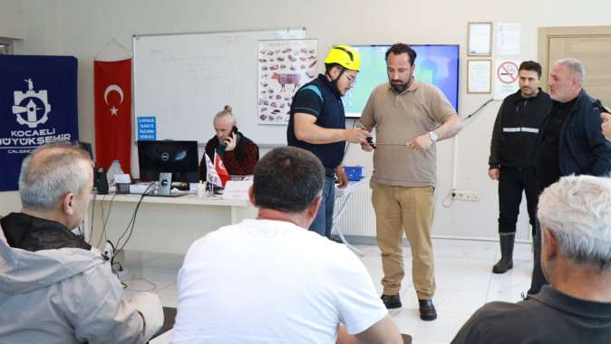 Büyükşehir’den kurban kesim elemanı kursu