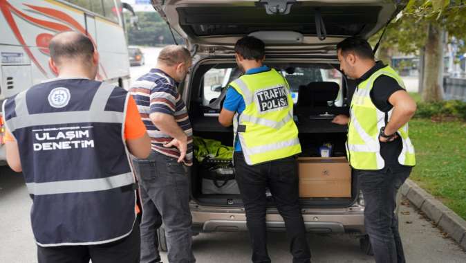 Büyükşehir’den servis araçlarına sıkı denetim