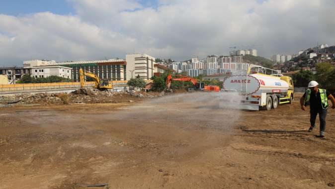 Büyükşehir dev projede çok titiz çalışıyor