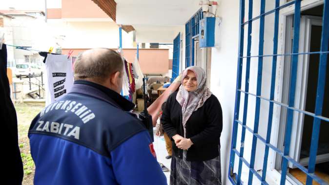 Büyükşehir güvenlik personelinden örnek davranış