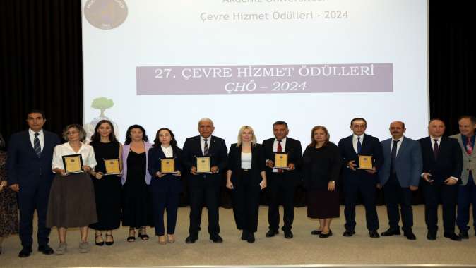 Büyükşehir’in çevre projelerine ulusal ödül