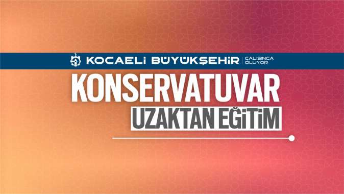 Büyükşehir Konservatuarı’nda eğitimler online olarak sürdürülüyor