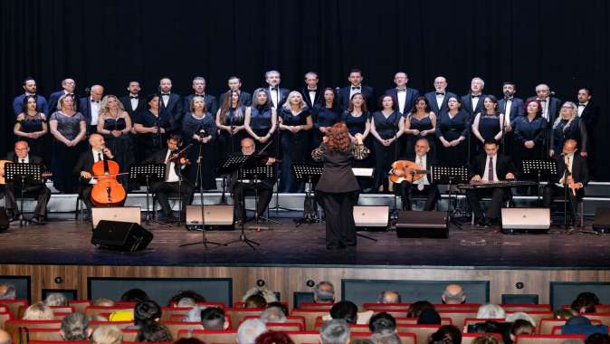 Büyükşehir TSM Korosu’ndan muhteşem bahar konseri