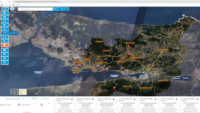 Büyükşehir, yol ve altyapı çalışmalarını anlık takibe açtı