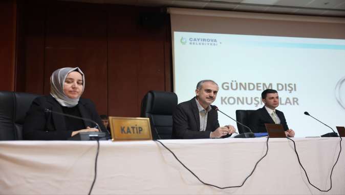 Çayırova’da Mart ayı meclisi tamamlandı