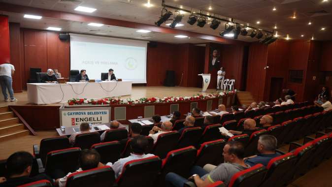 Çayırova’da Temmuz ayı meclis toplantısı tamamlandı