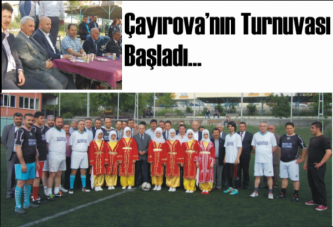 Çayırova’nın Turnuvası Başladı