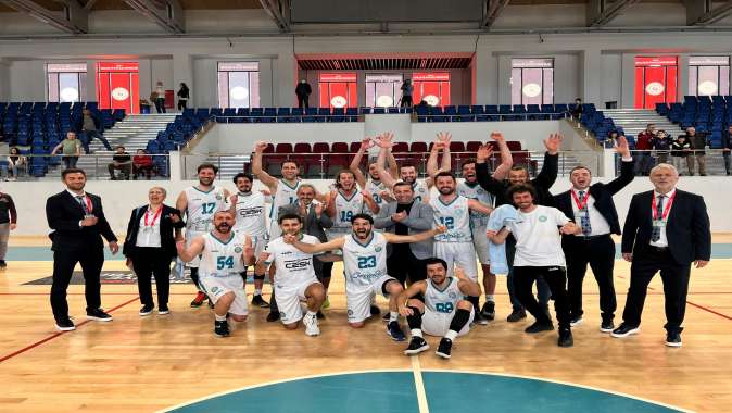 ÇESK Basketbol lige galibiyetle başladı