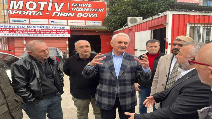 CHP’Lİ ÇİLER YENİ GEBZE OTO SANAYİ ESNAFI İLE BULUŞTU