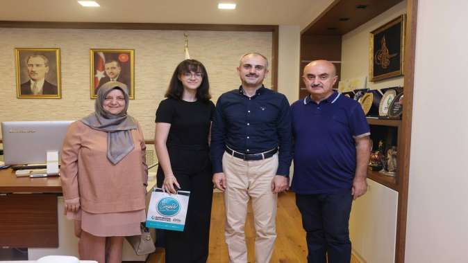 Çiftçi, Türkiye 14.’sünü makamında ağırladı