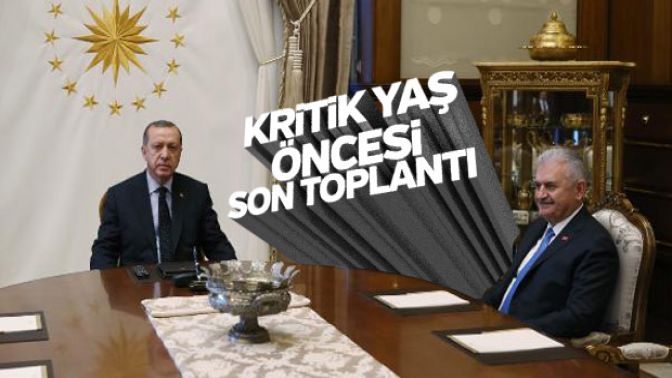 Cumhurbaşkanı Erdoğan, Başbakanla görüşecek